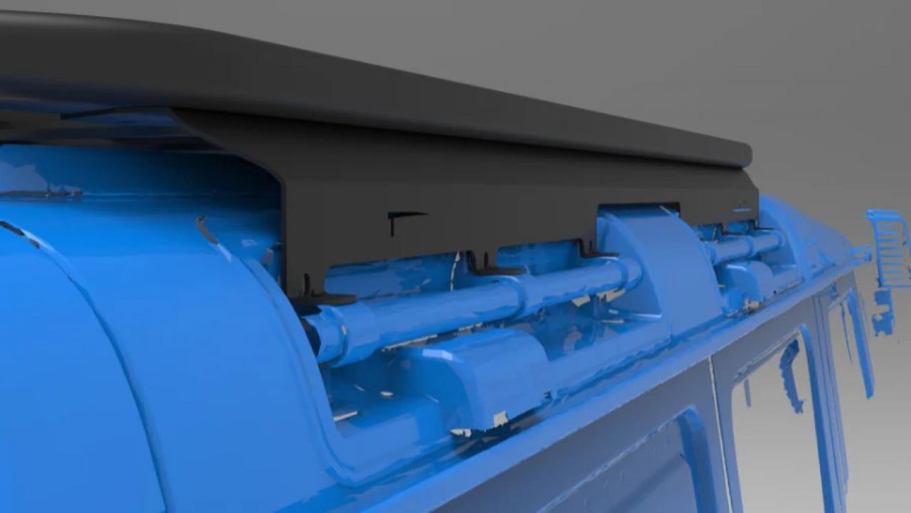 Rhino Rack Pioneer 6 Plattform Ineos Grenadier 1800x1430mm inkl Backbone